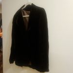 Velvety jacket with silky lining Brown Size undefined Photo 3