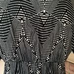 Alya  Geometric Blouse Top Small S Photo 5