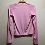 Stradivarius  pink long sleeve top Photo 1