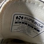 Superga Women's Silver Metallic Camo Print Sneakers Size 7.5 Photo 8