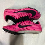 Nike  Pink and Black Athletic Shoes with Speckled Design Photo 4