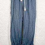 Pact Blue Organic Cotton High Rise Pants Photo 1