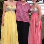 Sherri Hill Size 8 Yellow Prom Homecoming Dress. Photo 5