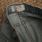 American Apparel Low Waisted Denim Shorts Size 24 Photo 4