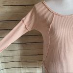 Almost Famous Waffle Knit Long Sleeve Tee Photo 3