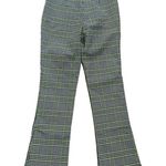 Urban Outfitters Lola Plaid Kick Flare Pant with neon green Y2K size 4 Photo 4