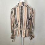 Free People  Moto Linen Jacket-Oversized Photo 8