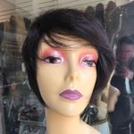 Human hair wig short pixie short short And SHORT Black Photo 0