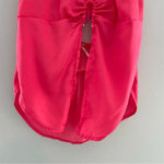 Free People  Calista Halter Top Pink Small Photo 7