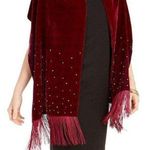 INC I.N.C. Velvet Beaded fringe wrap Photo 1