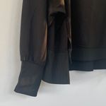 Halara Round Neck Dropped Shoulder High Low Hem Relaxed Casual Sweatshirt Large Photo 9