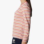 Columbia Womens Sun Trek Coral Reef Pattern Long Sleeve Tee- Size Large Photo 1