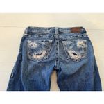 Big star  Jenae Skinny Faded Distressed Denim Blue Jeans Women Size 27S Photo 2