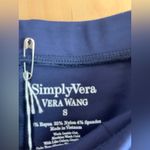 Simply Vera, Vera Wang Simply Vera Women's Navy Pintuck Pants. Size-Small Photo 3