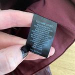 AFRM Koa Vegan Leather Crop Top in Port Royale Purple Photo 4