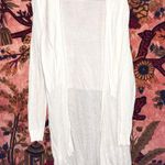 Falls Creek Long White Knit Cardigan Photo 0