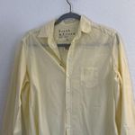 Frank & Eileen yellow button down style Elieen Yellow Size XS Photo 6