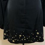 NWOT Lulus Wild One Black Star Embroidered Tie Photo 8