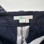 Boden Richmond 7/8‎ Black Swirl Design Career Pants Size 6P Photo 1