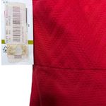 Evan Picone Garden of Eden Vintage Sheath Cocktail Dress Red Size 14 Photo 3