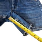 Lee Vintage  Women’s Size 30 Frayed Hem Cutoff Long Jean Shorts 100% Cotton Denim Photo 7