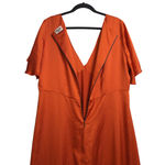 Show Me Your Mumu Rome Twist Gown Maxi Dress Burnt Orange Empire Waist 2X Photo 5