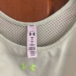 Under Armour Light Green Tank Racerback Loose Photo 3