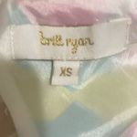 Britt Ryan Parade Silk Shift Dress Size XS Bright Abstract Photo 8