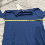 NWT Magnolia Grace Blue Knit Turtle Neck Sweater Photo 8