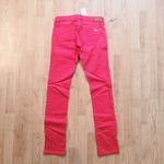 Mango NEW MNG by Ella Slim Fit 5-Pocket Denim in Red | Size 4 Photo 3