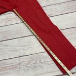 Diane Von Furstenberg  Red Pants High Waist Tapered Leg Skinny Ankle Size 8 Photo 6