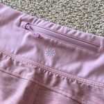 Athleta Run With It Textured 3.5” Short Purple Size Medium Running Like New Photo 6