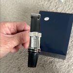 Seiko  Black Leather ladies leather band watch-battery just replaced Photo 5