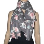 LC Lauren Conrad Lauren Conrad floral blanket scarf Photo 1