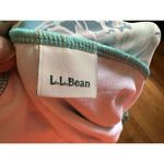 L.L.Bean Tankini Swim Top Sz16 Blue Yellow Floral Size Tag Remove Use Measurement Photo 4