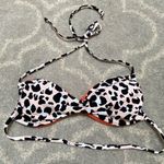 BCBGeneration Animal Print Halter Bikini Top - Size XS Photo 1