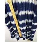 INC Tie Dye Midi Dress 0X Navy White Boho Beach Festival Hippie Resort Costal Blue Photo 1