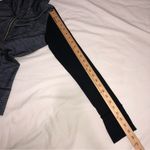 Lululemon Daily Yoga Jacket Size 4 Denim Polar Haze Black Style W4A54S Pockets Photo 6