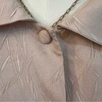Amanda Smith Vintage Pink Satin Blouse Textured Long Sleeve Button Top Sz 10 Photo 5