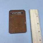 Flags of Africa Vintage Wooden Pin Brooch Brown Photo 1