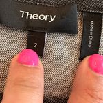 Theory linen cotton blend sleeveless shift dress size 2 Photo 1