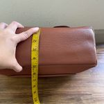 J.Crew ‎ ALL DAY LEATHER TOTE BAG PURSE ROASTED CHESTNUT VTG Photo 5