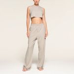 SKIMS  Boyfriend Loose Pant in Stone Size 4X Photo 2