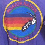 Aviator Nation  AUSTIN SWEATSHIRT - PURPLE medium Photo 4