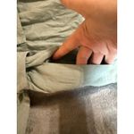 Lulus NWT Medium Breezy Sophistication Sage Green Textured Wide-Leg Jumpsuit Photo 12