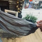 Angel Sleeved Tunic Dress in Charcoal Gray Size M Photo 2