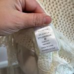 Endless Blu White Crochet Fringe Cover Up Boho Festival Beach Dress Size M Size M Photo 6