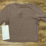 Lululemon Hold Tight Straight Hem Cropped T-shirt Photo 3