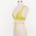 Savage X Fenty. Caged Lace Unlined Bra with Tie. Photo 1