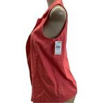 BCX  Coral Linen Open Front Vest New With Tags Photo 2